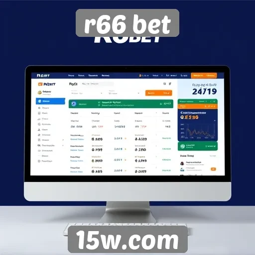 Interface do r66 bet é intuitiva e acessível